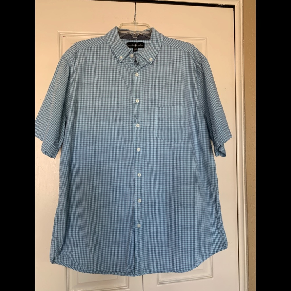 Beverly Hills Polo Club Checkered Button Up Shirt